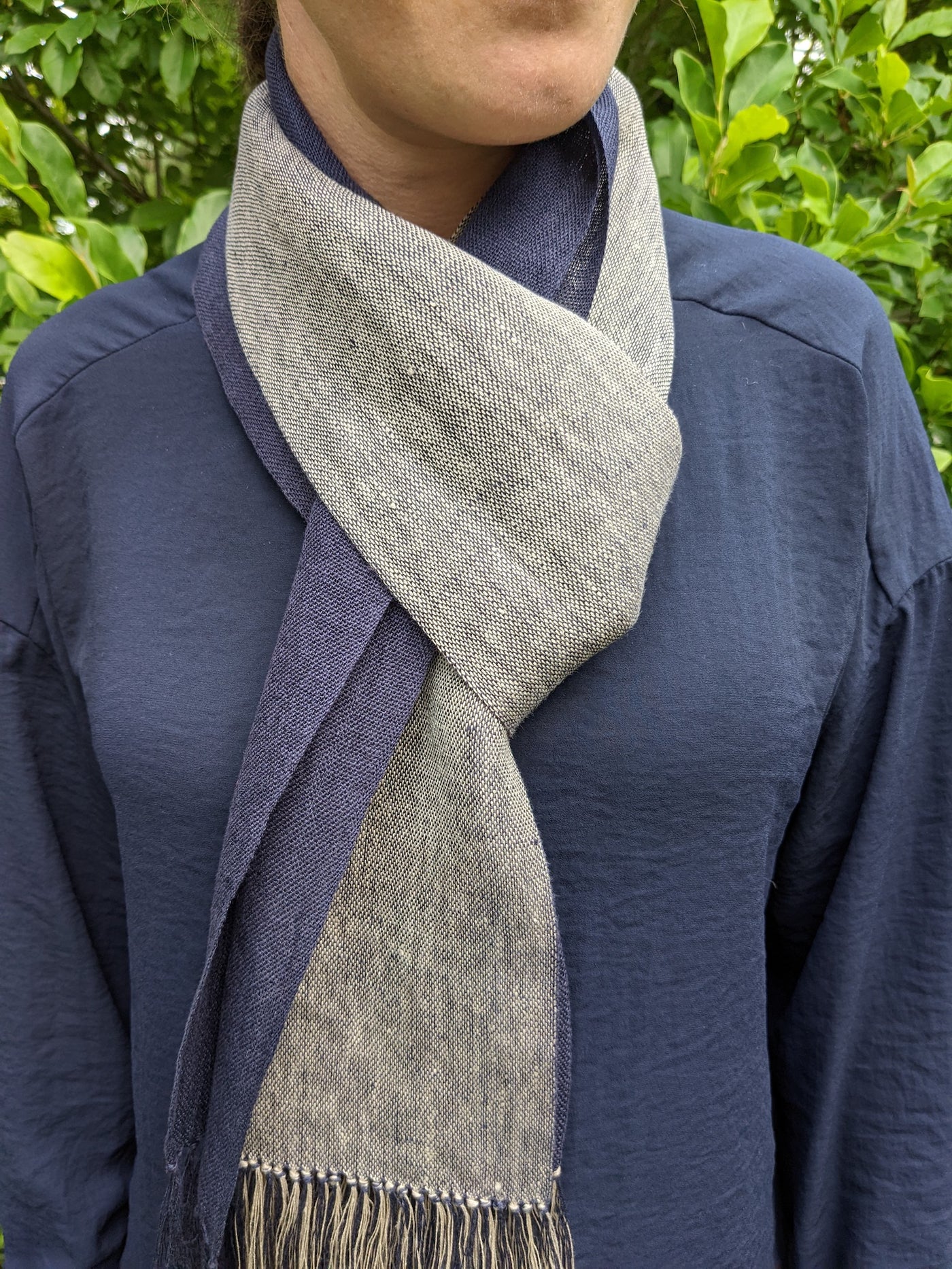 2-LAYER LINEN Scarf
