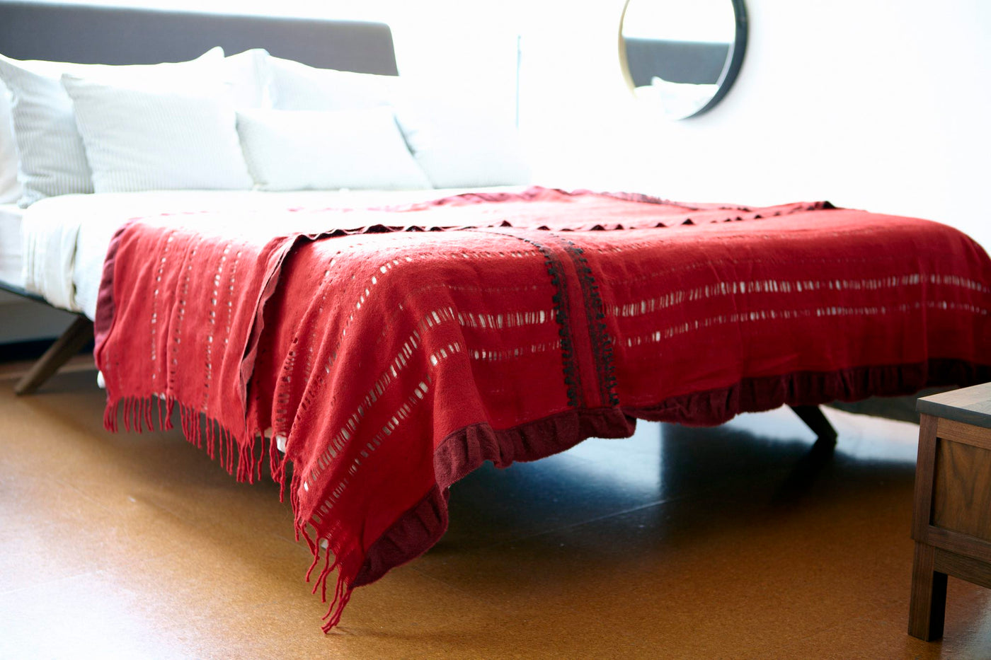 RED RED HEART Blanket