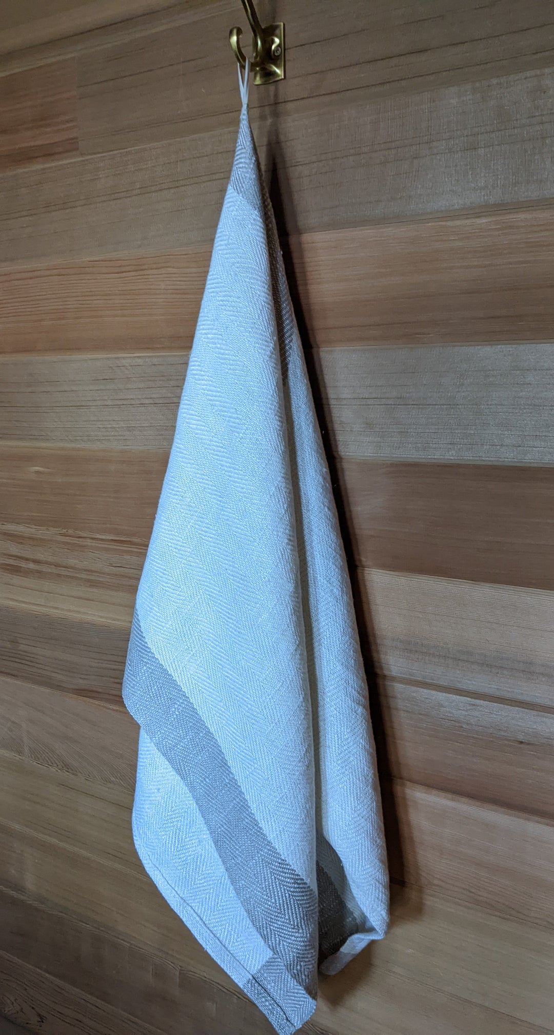 MIDSUMMER Swedish Tow Linen Sauna Towel – LaHave Weaving Studio